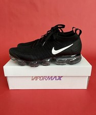 Nike Air Vapormax Flyknit 2 Black/White-Dark Grey Men  s 10 942842-001 Brand New