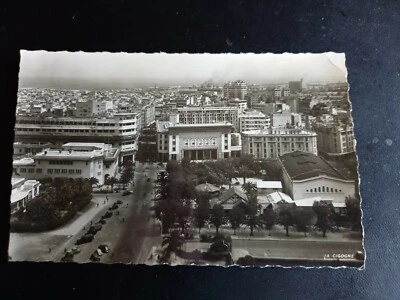 CP SM AFRIQUE MAROC CASABLANCA PLACE LYAUTEY VUE SUR LA VILLE - Photo 1/2