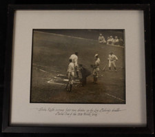 1928 Babe Ruth New York Yankees World Series Original Picture Photo, PSA Type 1