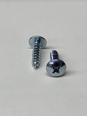 (50) #14 1/4 x 1 Truss Head Sheet Metal Screws Tapping Steel 1/4x1 Type A Wide