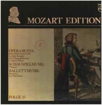 Mozart Opera Buffa / Schauspielmusik / Ballettmusik Philips Vinyl LP-Box