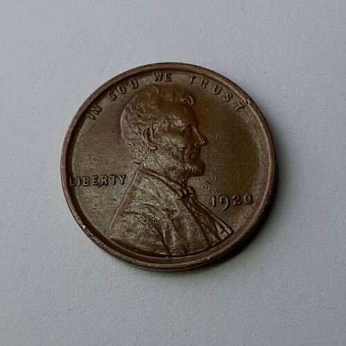 1920 - P - US Lincoln Wheat Cent Penny höhere Qualität (J450) - Bild 1 von 4
