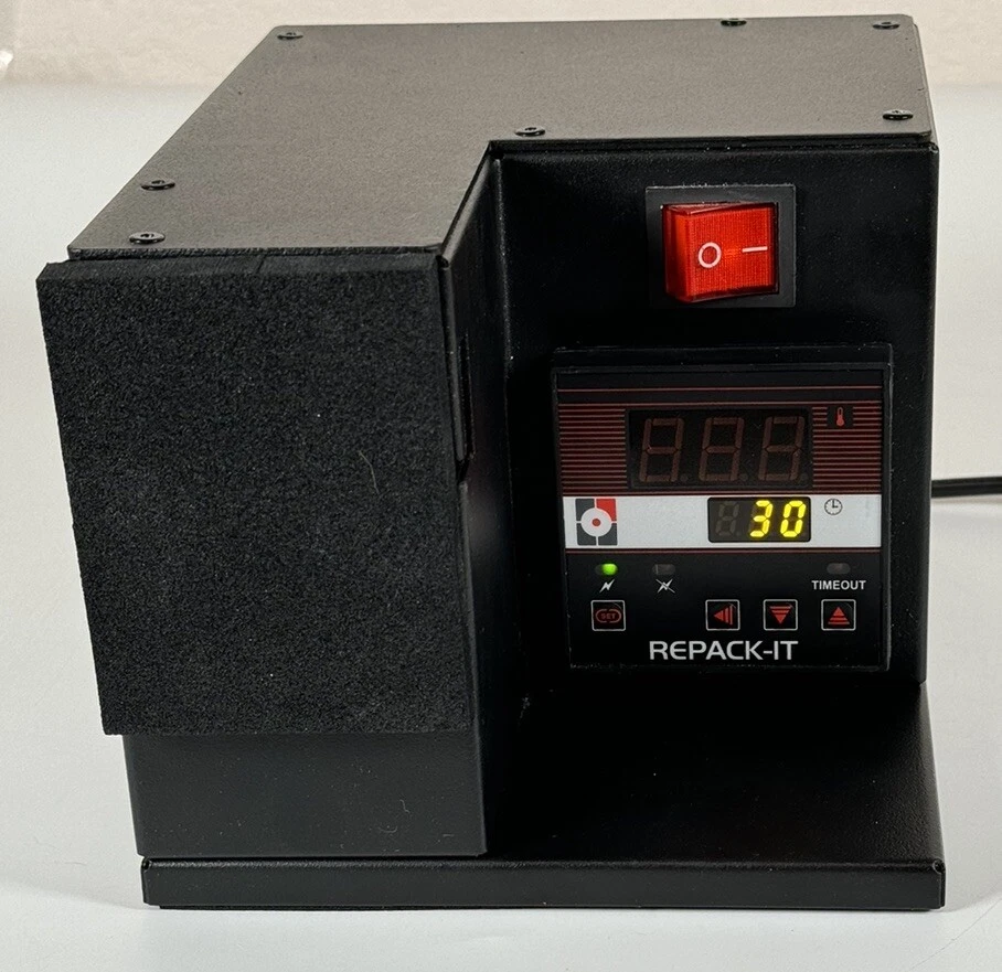 Repack-It 101 Manual Overwrapping Cellophane DVD CD Blu-ray Y Fold TESTED - Image 3 of 4