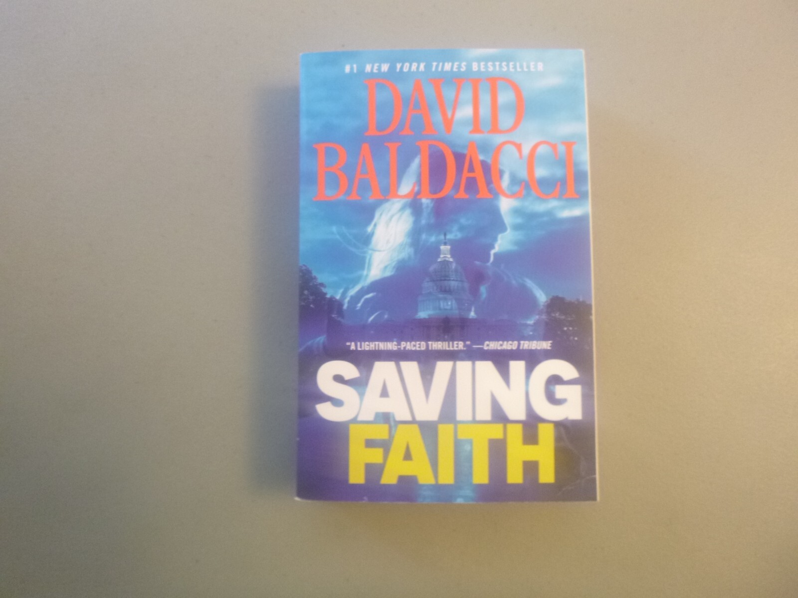 Saving Faith by David Baldacci (2018, Trade Paperback) for sale