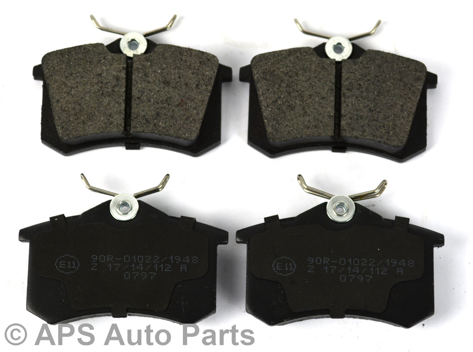 Genuine Allied Nippon Fits Peugeot 207 307 308 Partner Rear Brake Pads Discs eBay