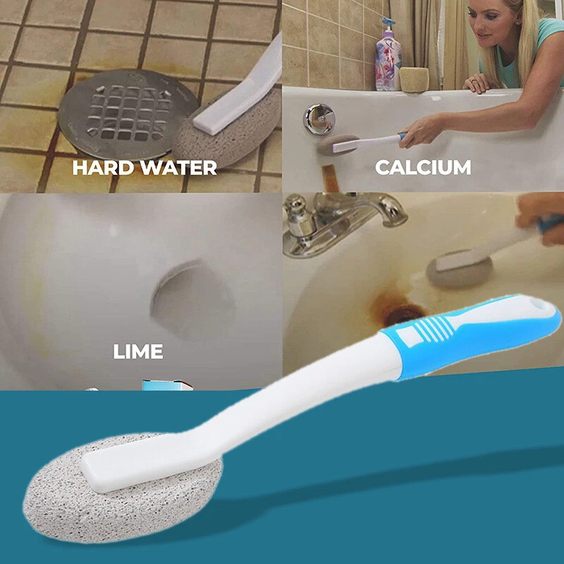 1x Bimsstein Reinigungsstein Griff WC Reinigungsbürste Bimsstein Toilettenbürste - Bild 2 von 4