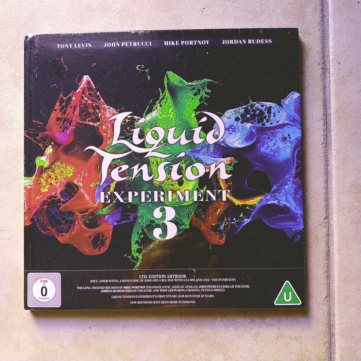 Liquid Tension Experiment - LTE3 - 2 CD + 5.1 Blu-Ray Brand New 