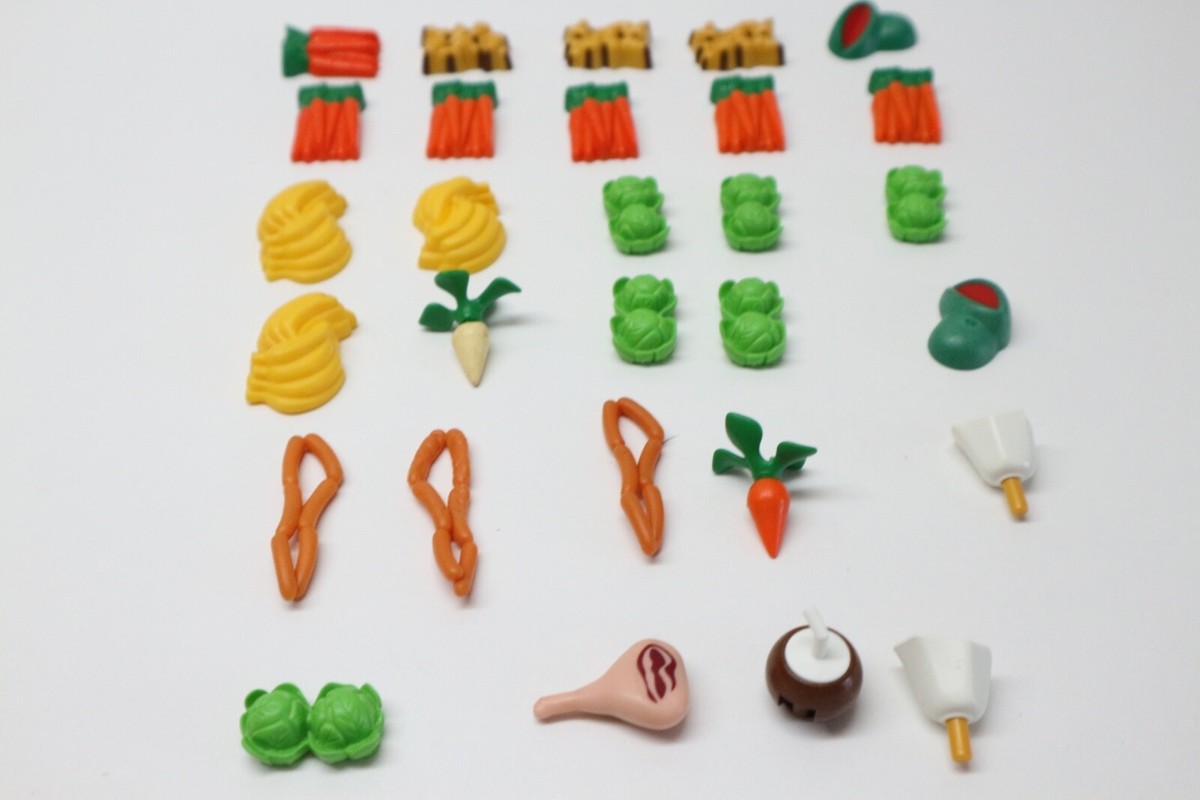 playmobil fruit mix x29 melon banana orange grocery use 3666 70957