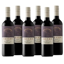 Adobe Reserva Organic Merlot | 6 x 75cl Bottle Wine Case | Next Day Delivery