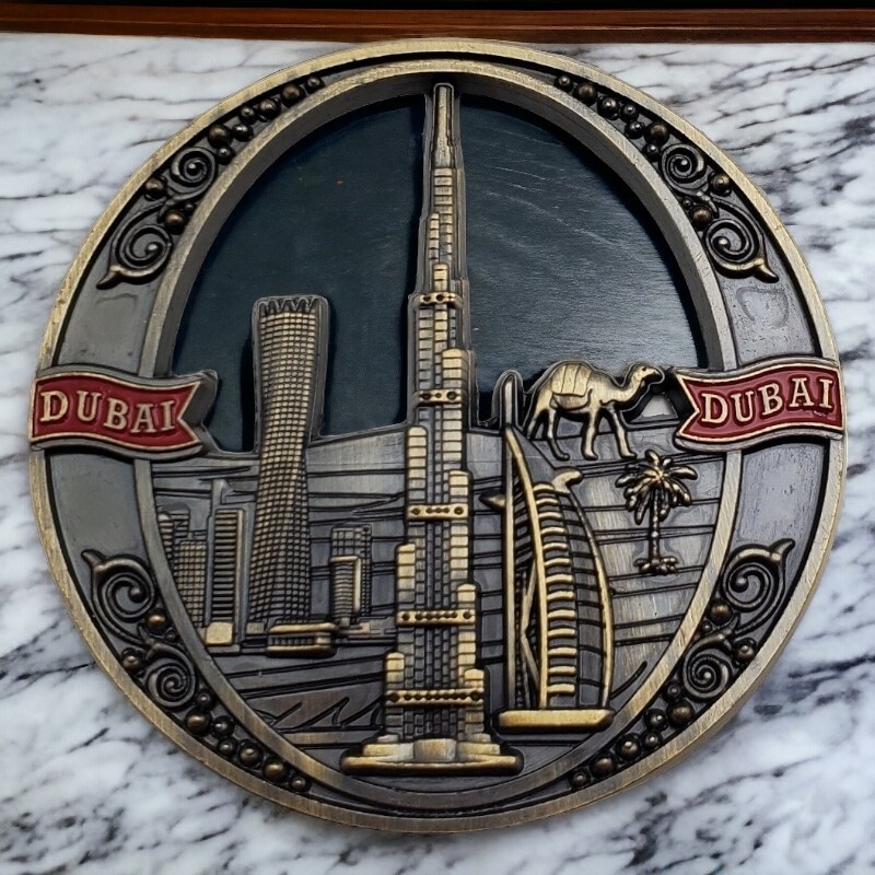 Fridge Magnet Dubai UAE Souvenir Travel Tourist Gift Refrigerator Decoration