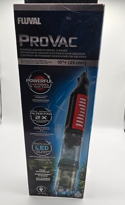 Fluval PROVAC 12V Corded Powered Aquarium Gravel Cleaner 11077 *NEW*