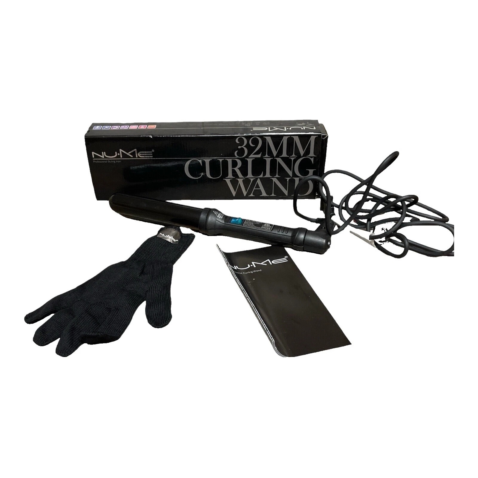 NuMe Ceramic Hair Straighteners & Curling Irons with Cool Tip