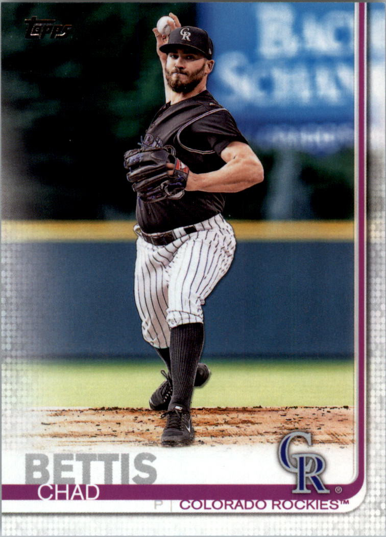 2019 Topps #74 Chad Bettis  - Colorado Rockies