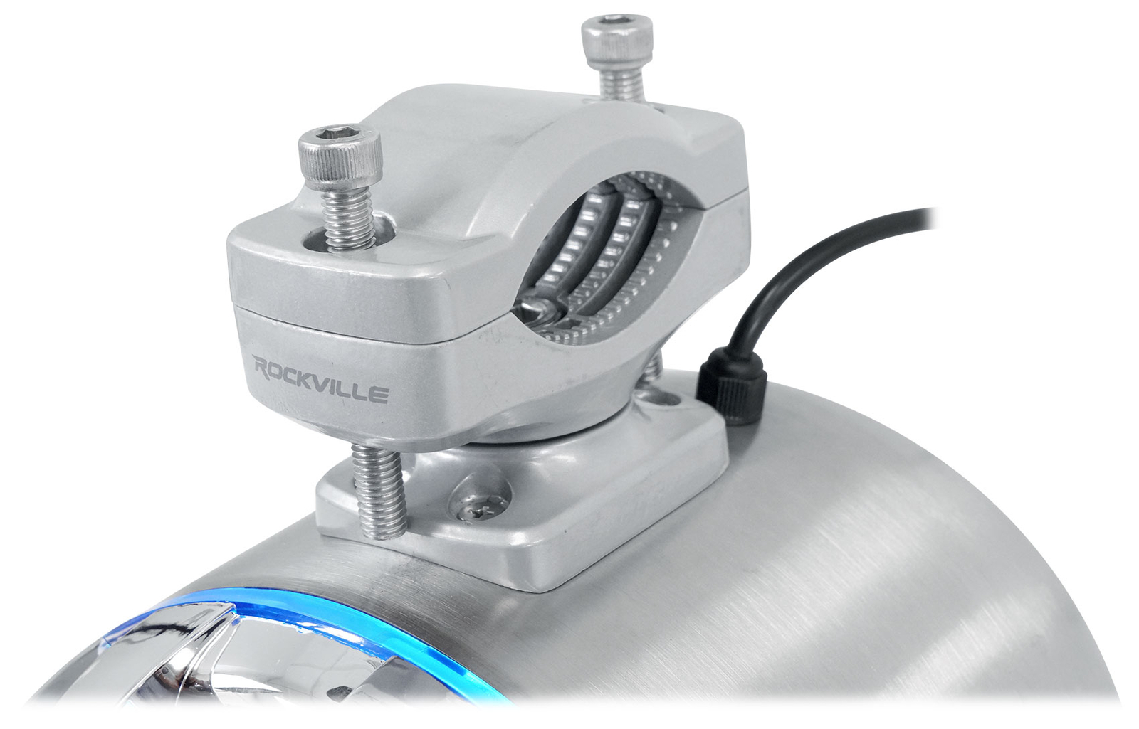 2 Металлические башенные динамики Rockville 65 LED Усилитель Bluetooth для ATVUTVRZR