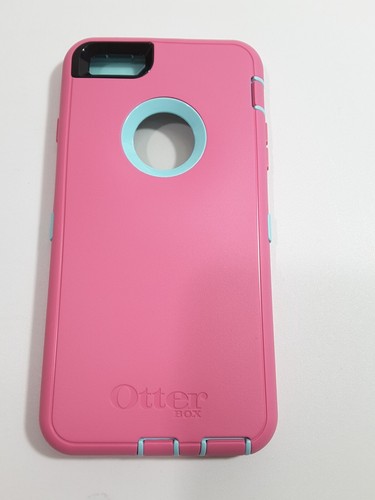 OTTERBOX Defender Series Case for iPhone 6 Plus and 6s Plus - Aqua Blue/Pink