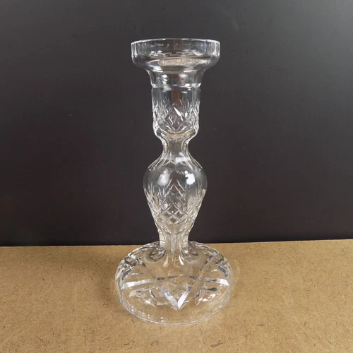 Waterford Crystal 7.5" Candlestick Vintage Signed
