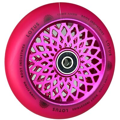 Root Industries Lotus Stunt-Scooter Rolle 110mm Pink/Pu Pink