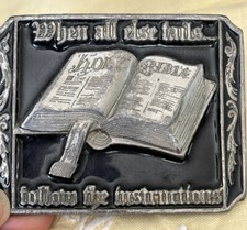 Buckles of America Masterpiece Collection - BIBLE- Made in USA, BA-132