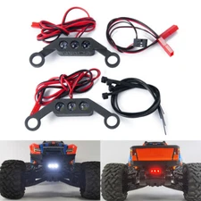 Headlights Taillight LED Light Kit Upgrade for RC 1/10 Traxxas MAXX WideMAXX