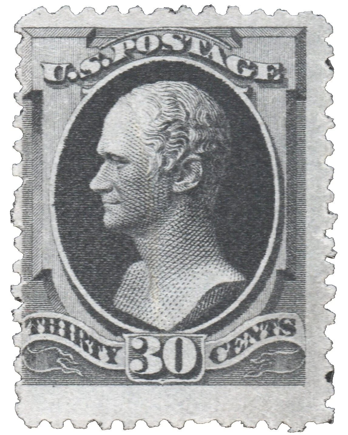 Black Numeral Cancellation United States Stamps
