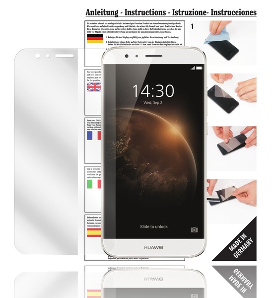 6X Displayschutzfolien FüR Huawei G8 Schutzfolie Klar Folie Displayfolie-image