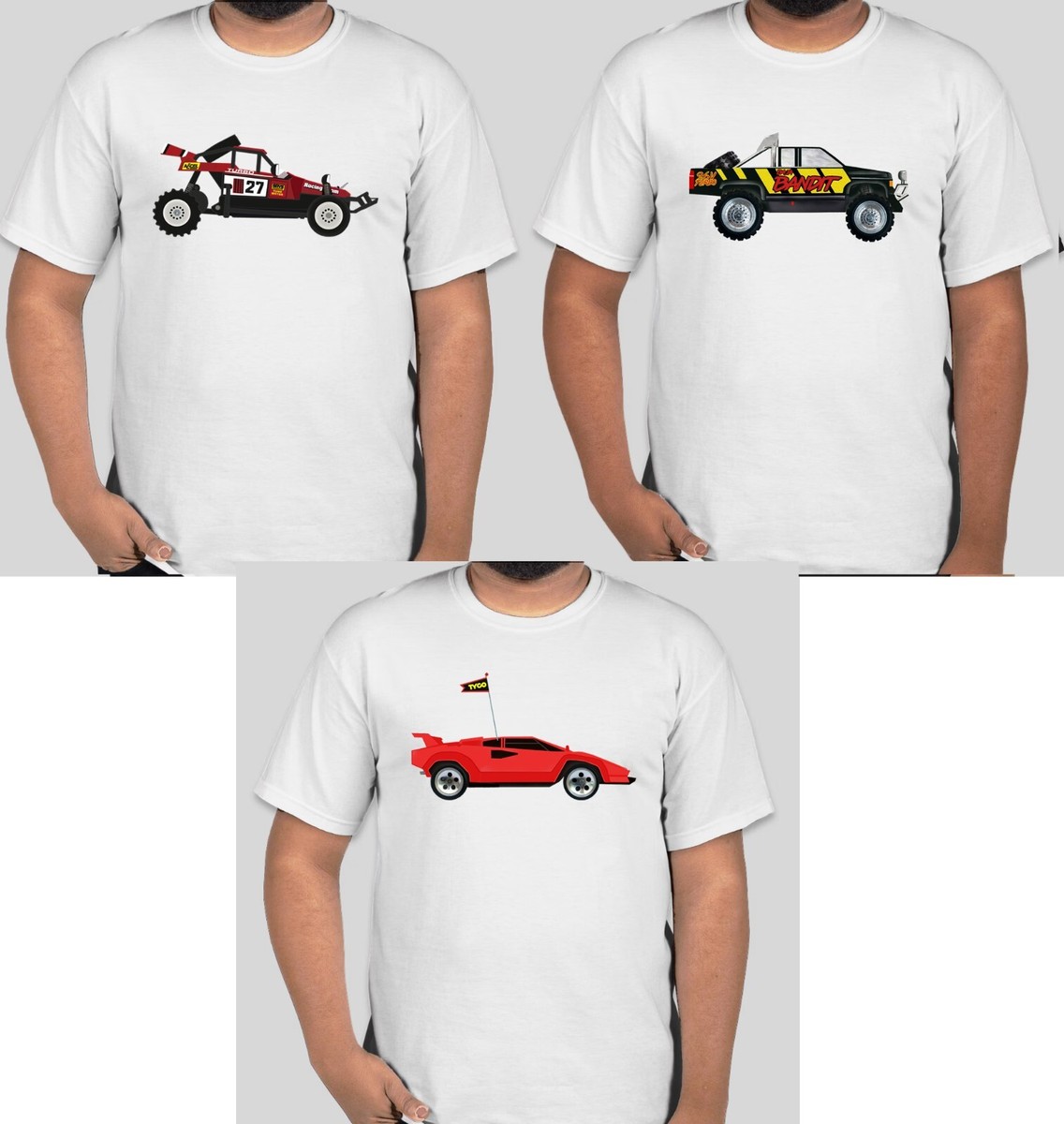 T-Shirt 2XL 3XL 4XL 5XL TURBO HOPPER Baja Bandit Lamborghini Tyco