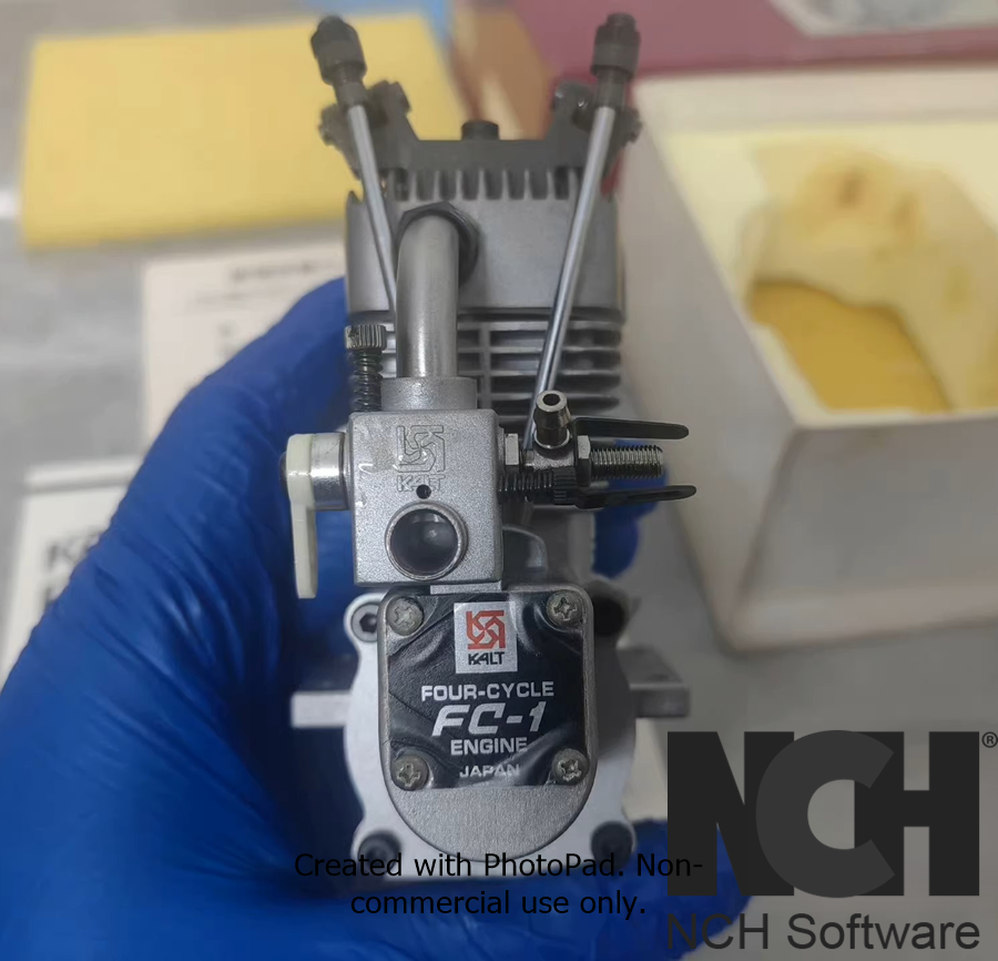 ホビーラジコン KALT FOUR CYCLE ENGIN FC-1 KALT FOUR CYCLE ENGIN FC-1