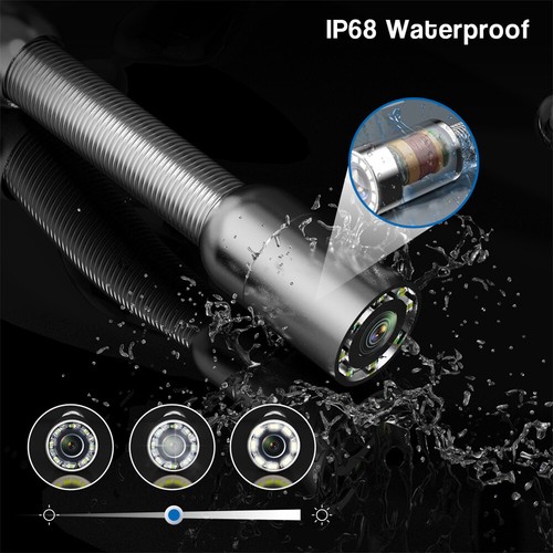 MAOTEWANG Sewer Camera 4.3" LCD Monitor 65ft/20m Pipe Inspection Camera HD Drain - Picture 3 of 14