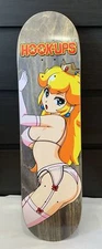 Hook Ups Princess Skateboard Deck Hand Screened Jeremy Klein