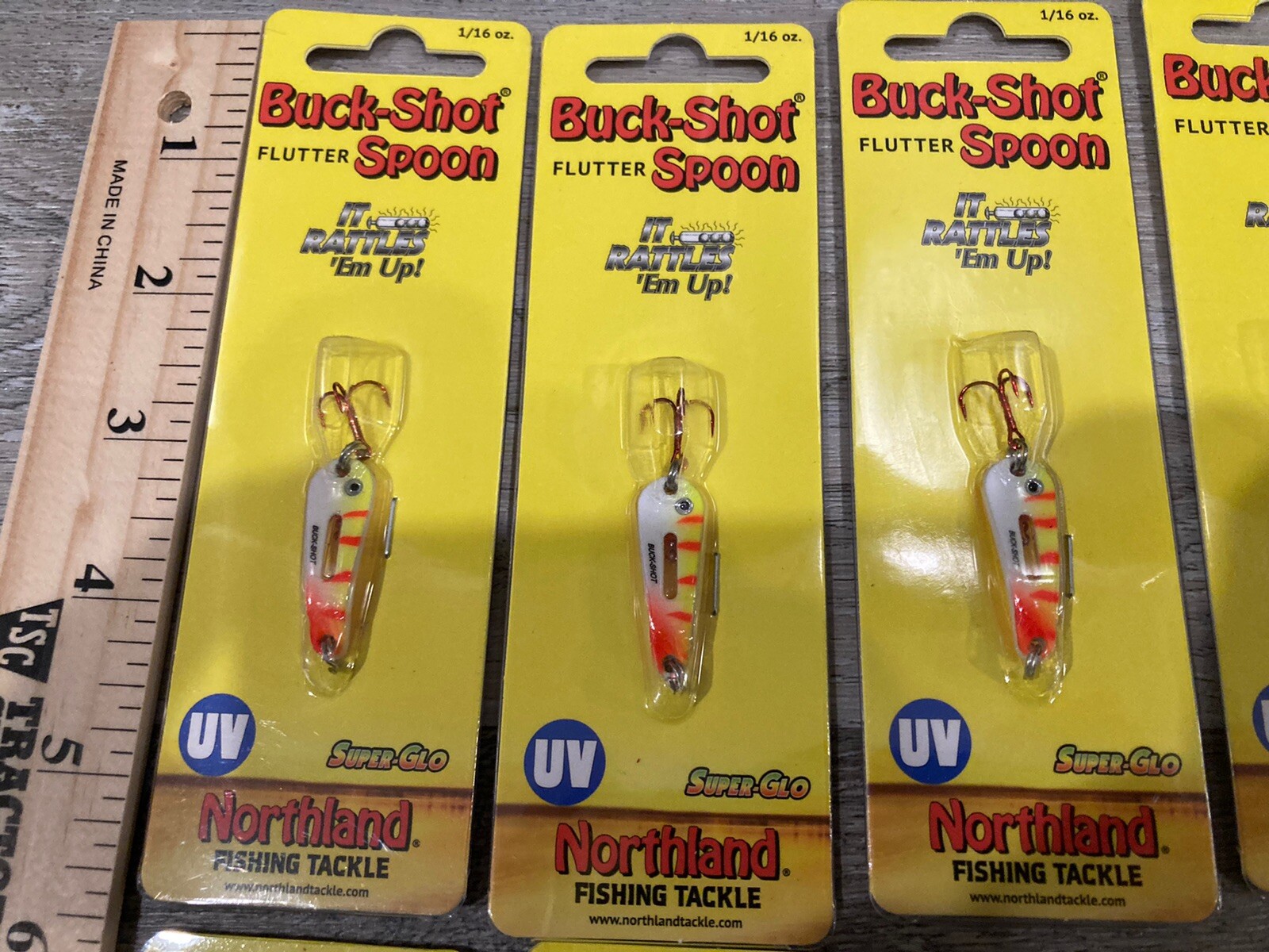 Lot of 50 Northland Spoons - Buckshot - Forage Minnows - Flutter - Mixed Styles - Image 2