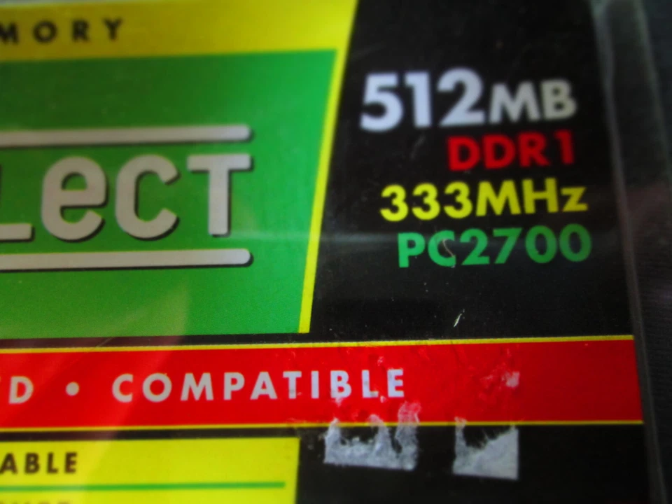 Corsair ValueSelect VS512SDS333 Notebook RAM Stick 512 MB DDR 1 333MHz - Image 4 of 4