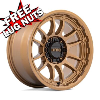 20 inch 20x9 KMC KM727 WRATH MATTE BRONZE wheels rims 6x135 +0 | eBay