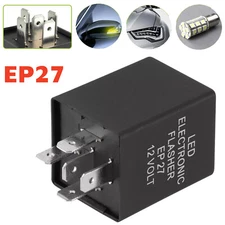 5-Pin EP27 FL27 Electronic LED Flasher Relay Fix As Turn Signal Hyper Flash Fix