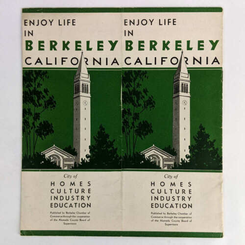 Berkeley Chamber of Commerce: Enjoy Life in Berkeley, California: City of Homes, - Picture 1 of 1