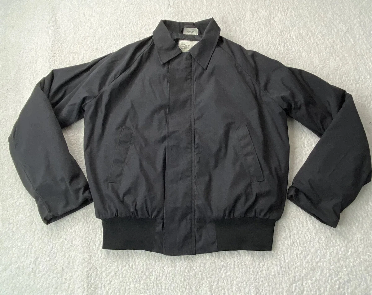 Vtg Navy Utility Jacket Unisex Small Short by Ashland Sales Blue Workwear