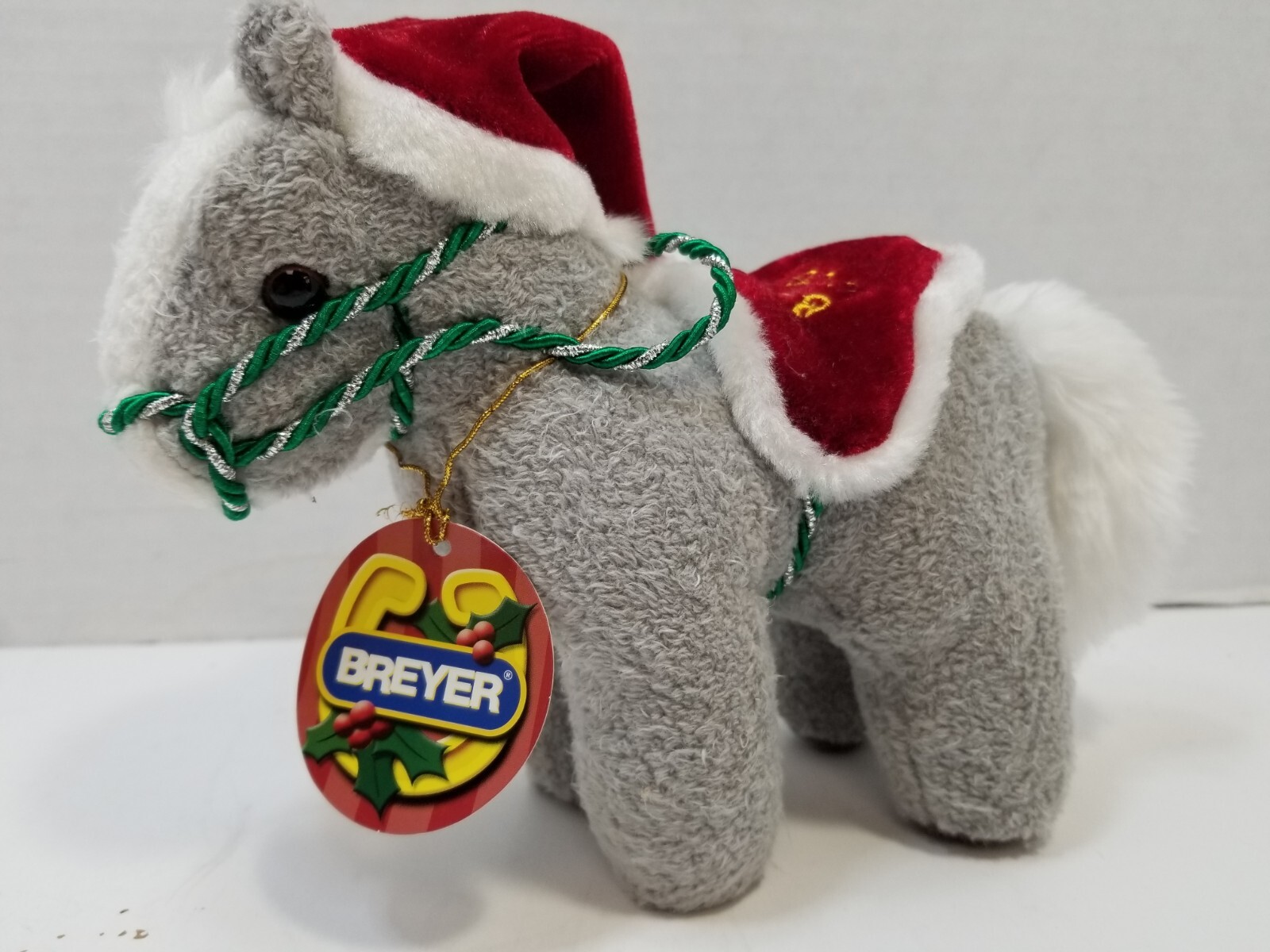 Breyer "Noel" 701323 Christmas Holiday Plush Horse With Stocking 2003