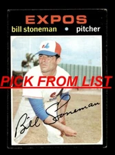 1971 Topps 203-523 VG-EX Pick From List All PICTURED bb2