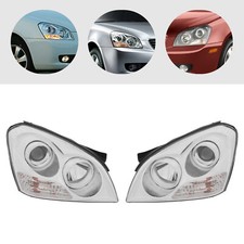Pair Headlights For 2007-2008 Kia Optima Halogen Headlamps Left & Right Side New