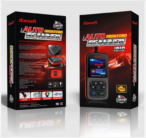 Probador de diagnóstico iCarsoft i810 para Honda Hyundai Isuzu Jaguar Jeep Kia Lancia - Imagen 3 de 9