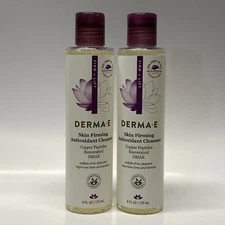 Derma E Skin Firming Antioxidant Cleanser, 6 fl oz (175 ml) Lot Of 2
