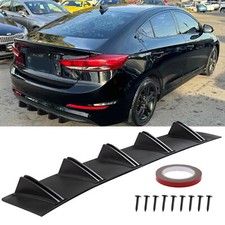 For Toyota Corolla Rear Lip Bumper Diffuser Shark Fin Spoiler Wing Splitter For Toyota Corolla Rear Lip Bumper Diffuser Shark Fin Spoiler Wing Splitter