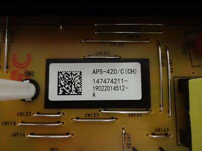 Sony XBR-65X950G G83 Power Supply (APS-420/C) 1-474-742-11 | eBay