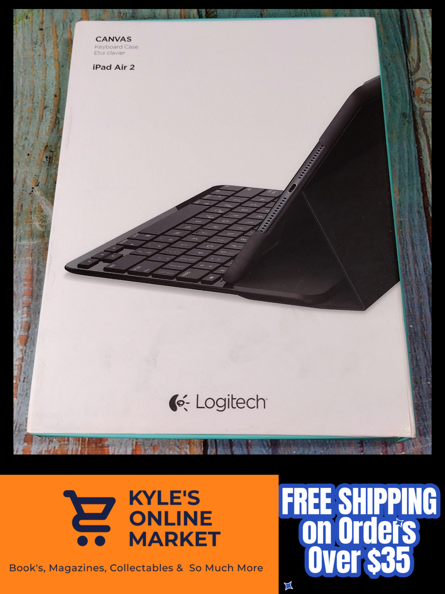 Logitech CANVAS Keyboard Case for iPad Air OPEN BOX