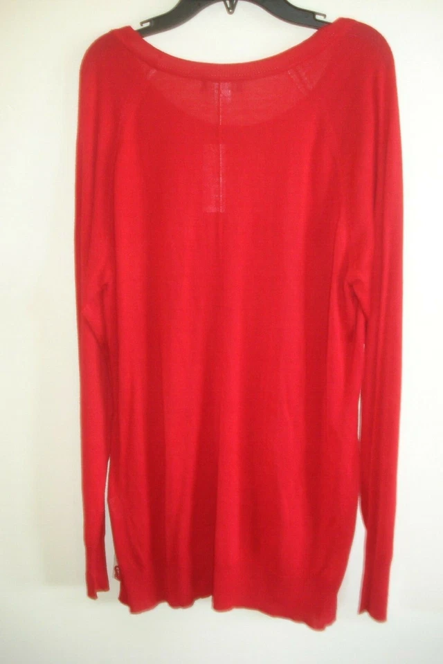 Suéter tejido para dama talla XL metáfora roja tango Foto 2 de 2