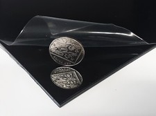 Polystyrene Plastic Sheet Black Solid Plasticard Gloss A5 to A3 0.75 to 3mm thk