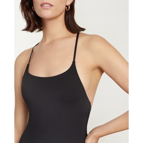 Nuevo traje de baño Everlane The String negro de una pieza talla grande para mujer - Imagen 2 de 16