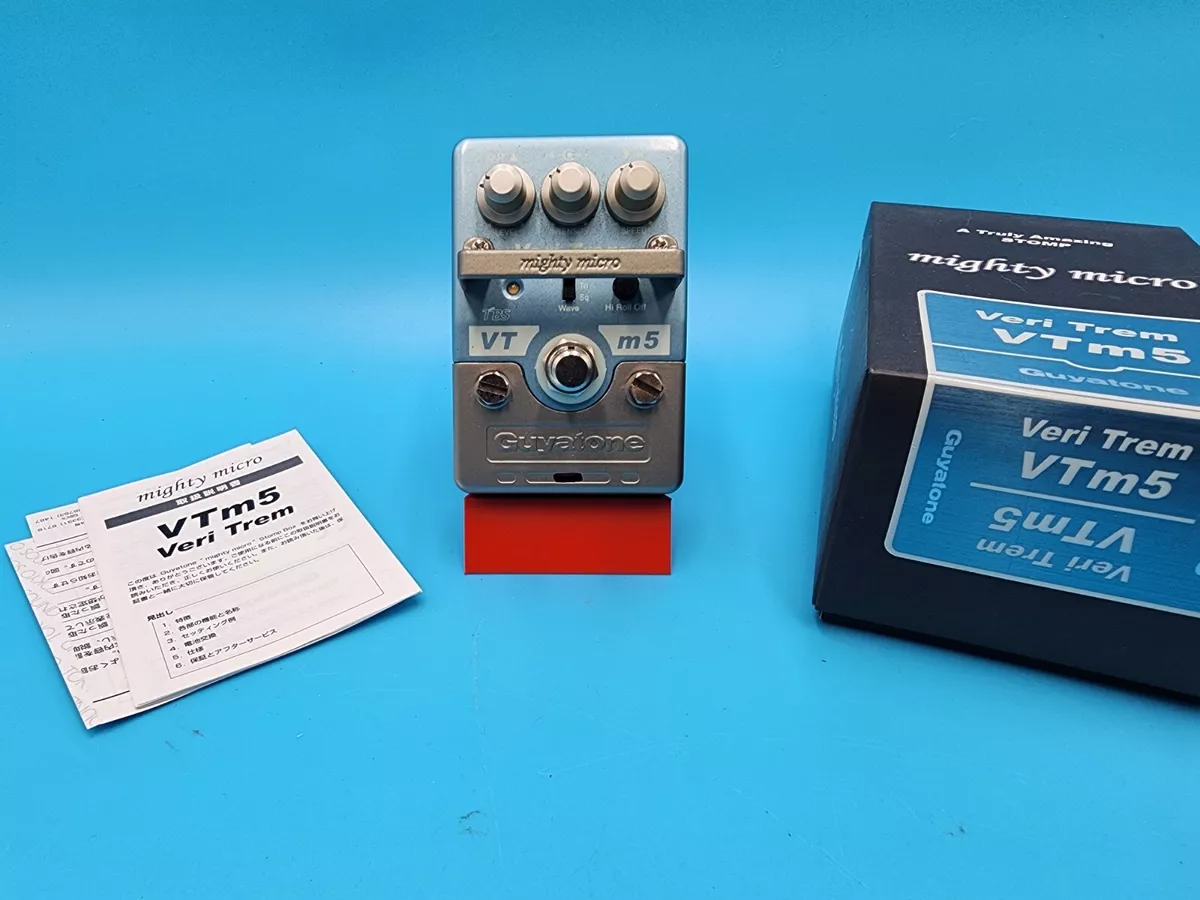 Rare Guyatone VTm5 Mighty Micro Veri Trem Guitar Effect Pedal Tremolo MIJ Japan