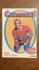 1971-72 OPC Guy Lafleur Rookie card #148 EX+