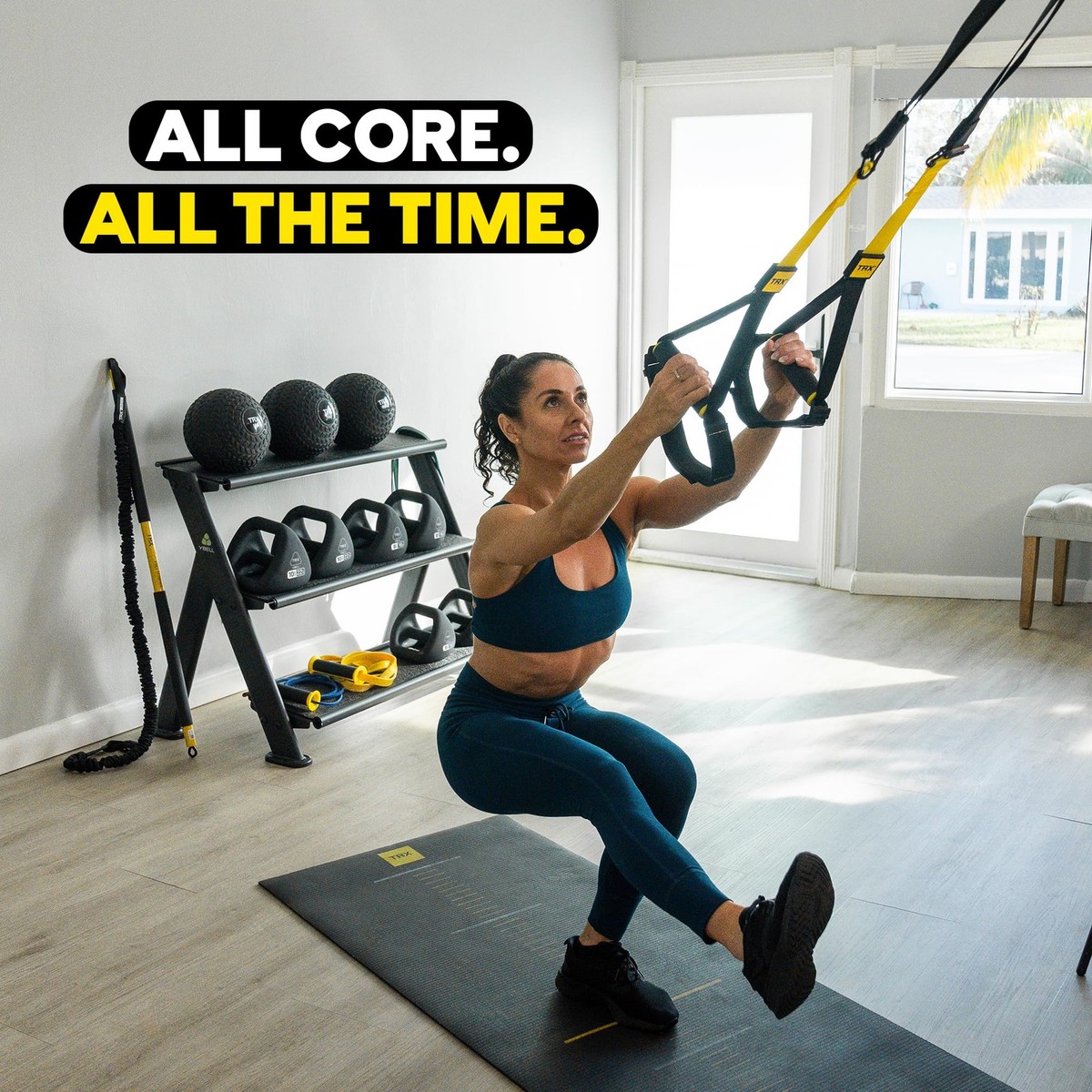 TRX All-in-ONE Suspension Training System Full Body Workout For