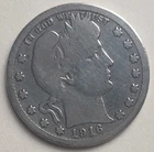 1916 Barbery Quarter Mint D Liberty Head 90 Silver US Coin